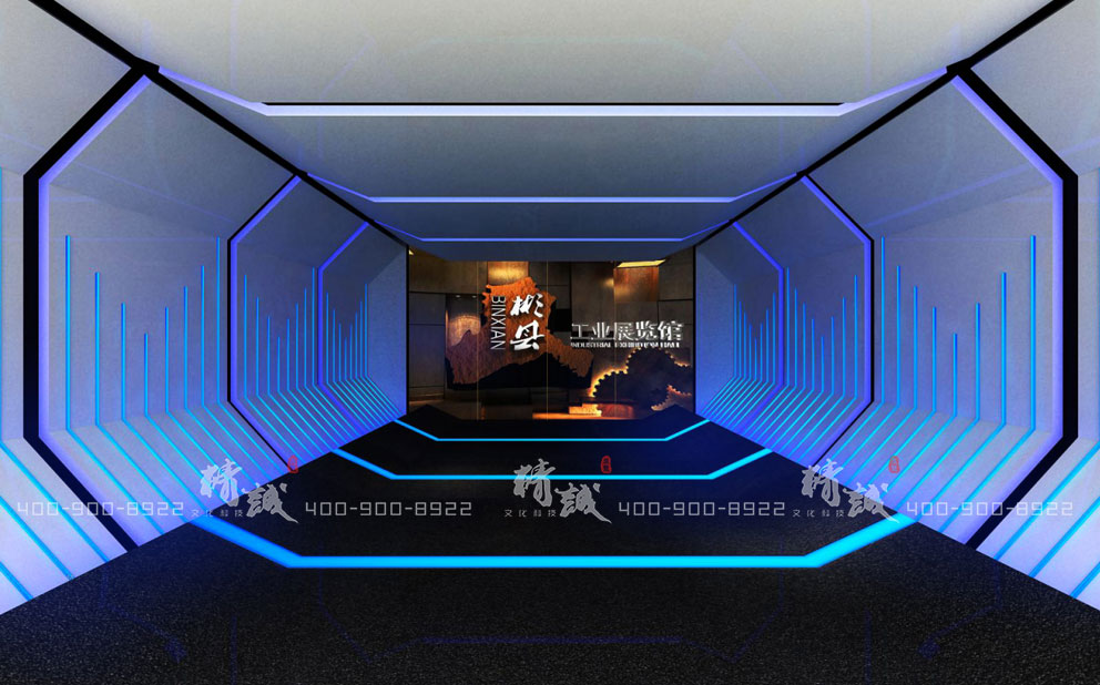 工業(yè)展覽館形象墻設計參考