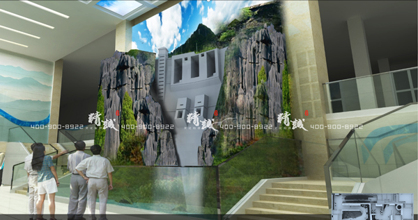 引漢濟(jì)渭展廳設(shè)計(jì)效果圖 引漢濟(jì)渭展廳設(shè)計(jì)效果圖