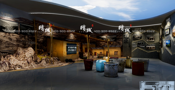 引漢濟(jì)渭展廳設(shè)計(jì)效果圖 引漢濟(jì)渭展廳設(shè)計(jì)效果圖