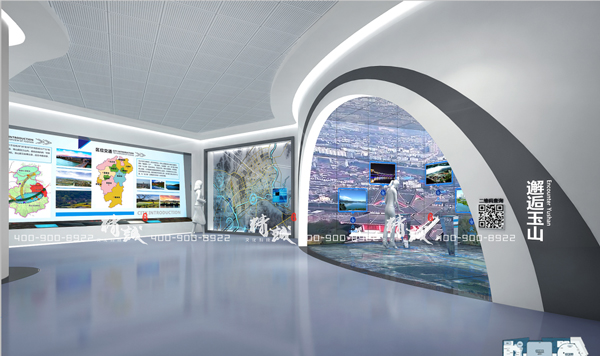 玉山縣規(guī)劃展示廳設計效果圖 玉山縣規(guī)劃展示廳設計效果圖