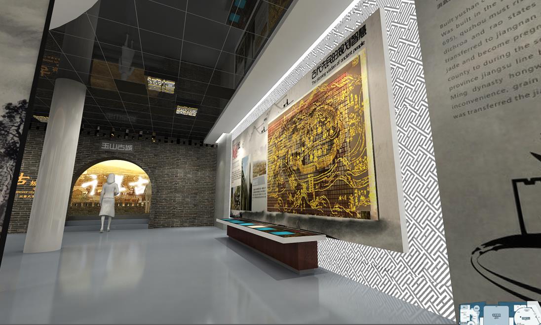 玉山縣規(guī)劃展示廳設計效果圖 玉山縣規(guī)劃展示廳設計效果圖