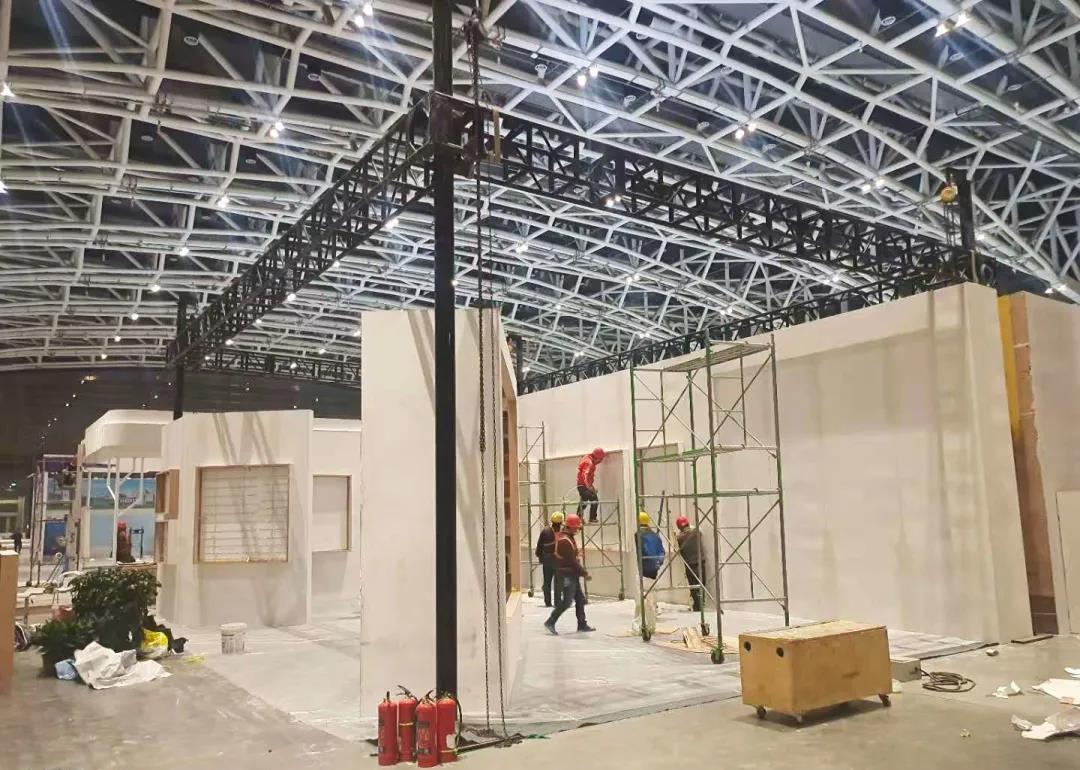 展覽是如何搭建的？