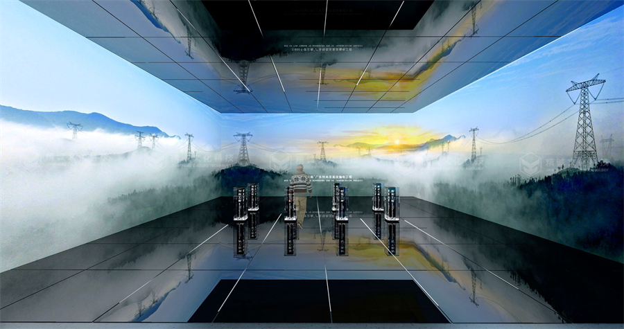 電力行業(yè)展廳設(shè)計(jì)-國(guó)西北電力設(shè)計(jì)院智慧綜合展廳 電力行業(yè)展廳設(shè)計(jì)-國(guó)西北電力設(shè)計(jì)院智慧綜合展廳