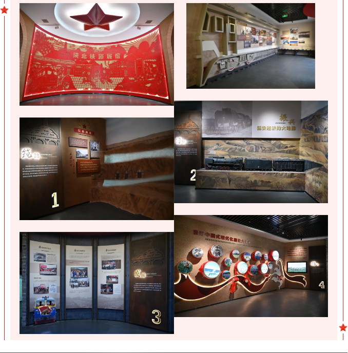 隆重舉行集團(tuán)公司第一批愛國(guó)主義教育基地“陜北鐵路展館”揭牌儀式