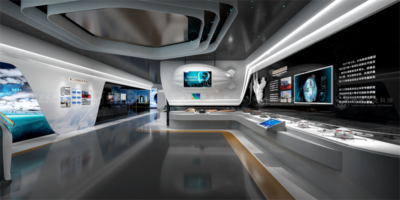 青?？茖W(xué)數(shù)據(jù)中心展廳設(shè)計(jì)-文博展廳案例