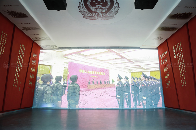 警營文化展廳設(shè)計-隴南公安局視聽文化中心案例 警營文化展廳設(shè)計-隴南公安局視聽文化中心案例