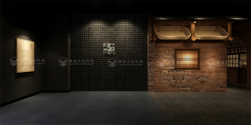 史志展館設(shè)計(jì)-榆林清清澗縣史志館 史志展館設(shè)計(jì)-榆林清清澗縣史志館